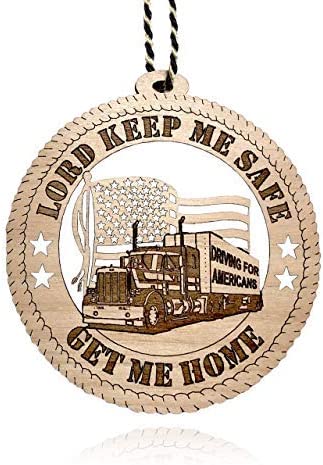 Keep Me Safe - Truck Ornament