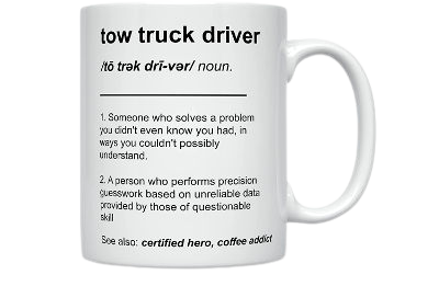 Tow Truck Driver Coffee Mug