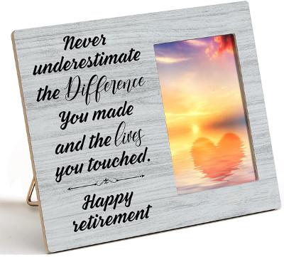 retirement wood frame