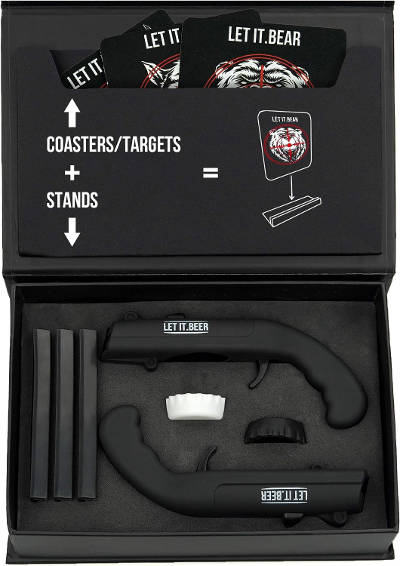 cap gun bottle opener set