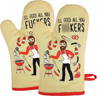 Funny Oven Mitts