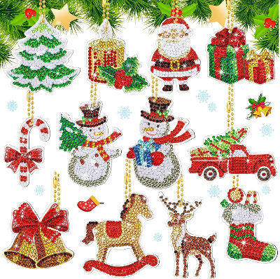 Glitter DIY Christmas ornaments kit