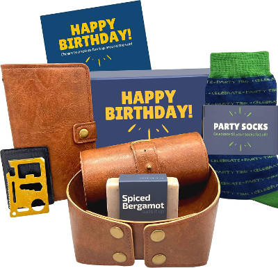 Manly Gift basket for men