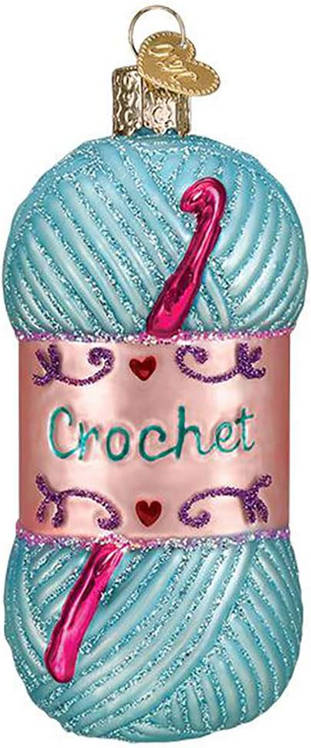 Old World Christmas ornaments crochet