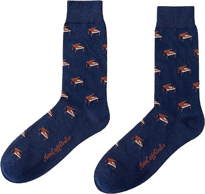 Piano Socks for men
