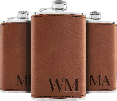 flasks for groomsman party