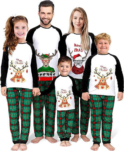 Reindeer Family PJs