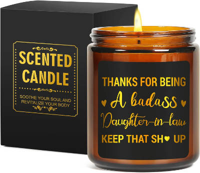 scented candle for daughter-in-law