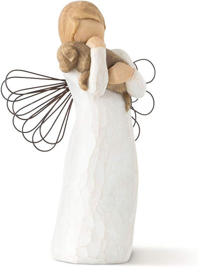 Willow Tree - Angel with a dog