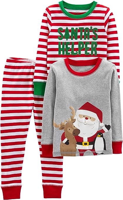toddler-christmas-pajamas-Santa's Helper by Carter's