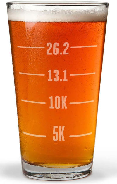 Gone for a run Beer glass