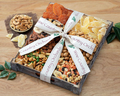 Mixed Nut Gift Baskets