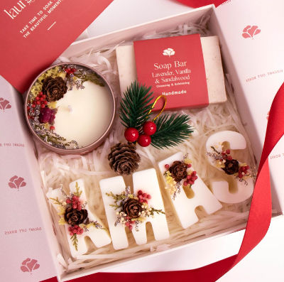 Xmas gift box spa set