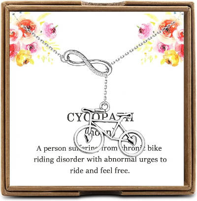 cycopath necklace for cyclists