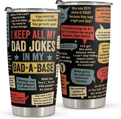Dad Jokes Tumbler