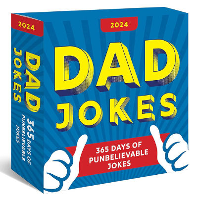 Dad jokes funny calendar for 2024