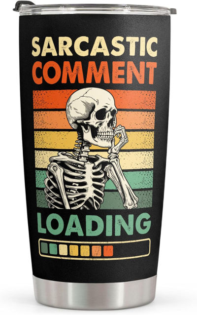sarcastic comment tumbler
