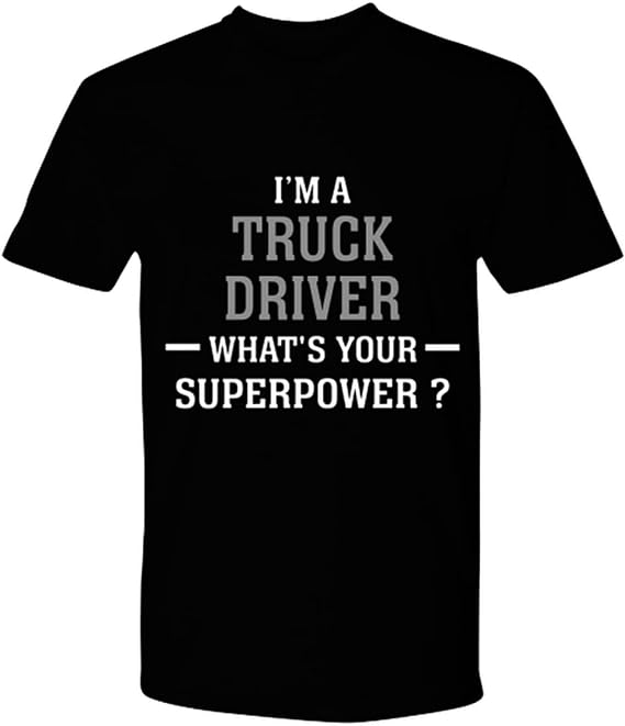 T-shirt for truck drivers