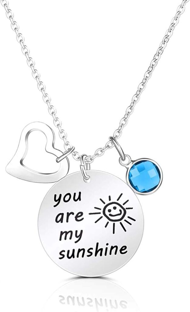 You are my sunshine necklace