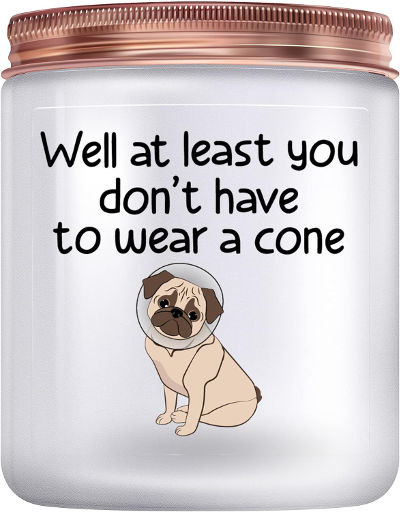 funny get well soon gift candle