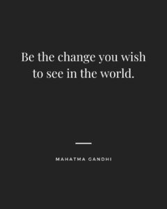 Inspirational Quote By Mahatma Gandhi