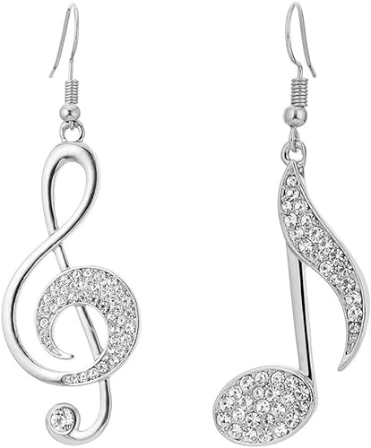 Musical note ear-rings