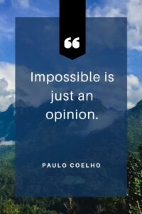 Paulo Coelho Motivational Quote