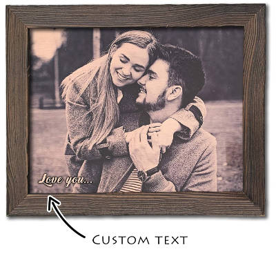 Personalized Bronze Photo