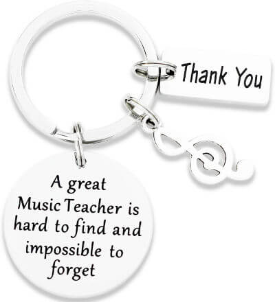 keychain for music teachers