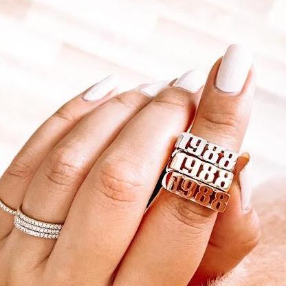 Custom Adjustable Anniversary Ring