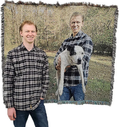 Photo Blanket Made in USA