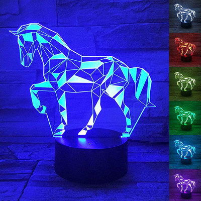 3D Horse Lamp for kids