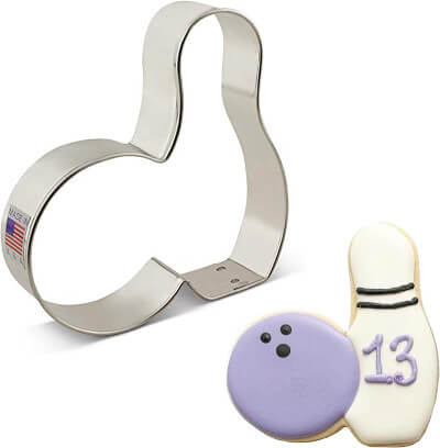Bowling Cookie Cutter Made in USA