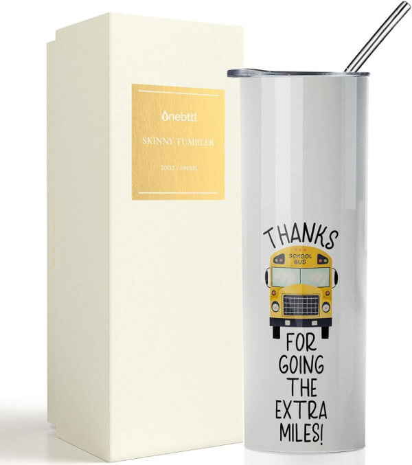 Bus driver appreciation tumbler