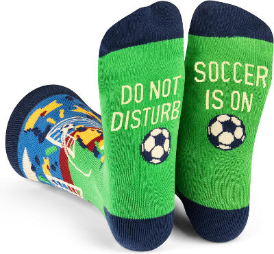 Dnd soccer is on socks