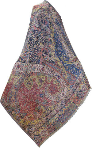 Paisley Print Warm Shawl